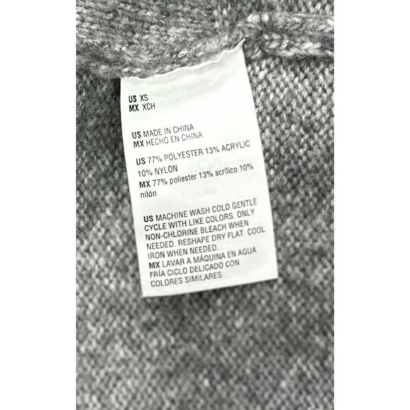 State of Day Women's Indulge & Rest Loungewear Tunic Hoodie - Grey Size XS - Picture 6 of 6